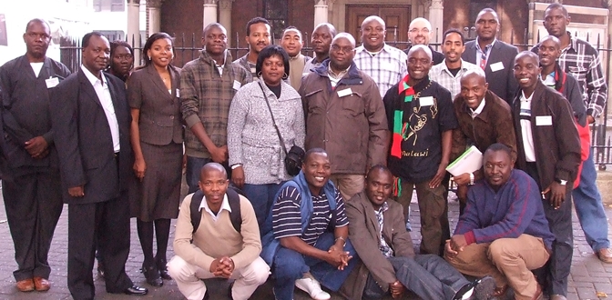 2011 Fellowship Training Programme awardees for study in Ireland