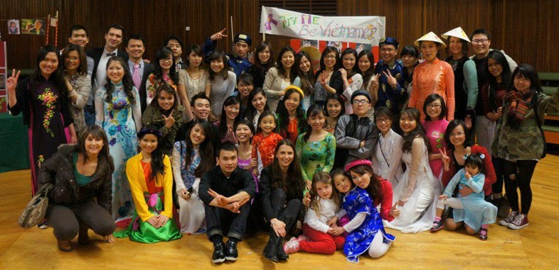 Participants in the Vietnamese Culture Night Participants in the Vietnamese Culture Night