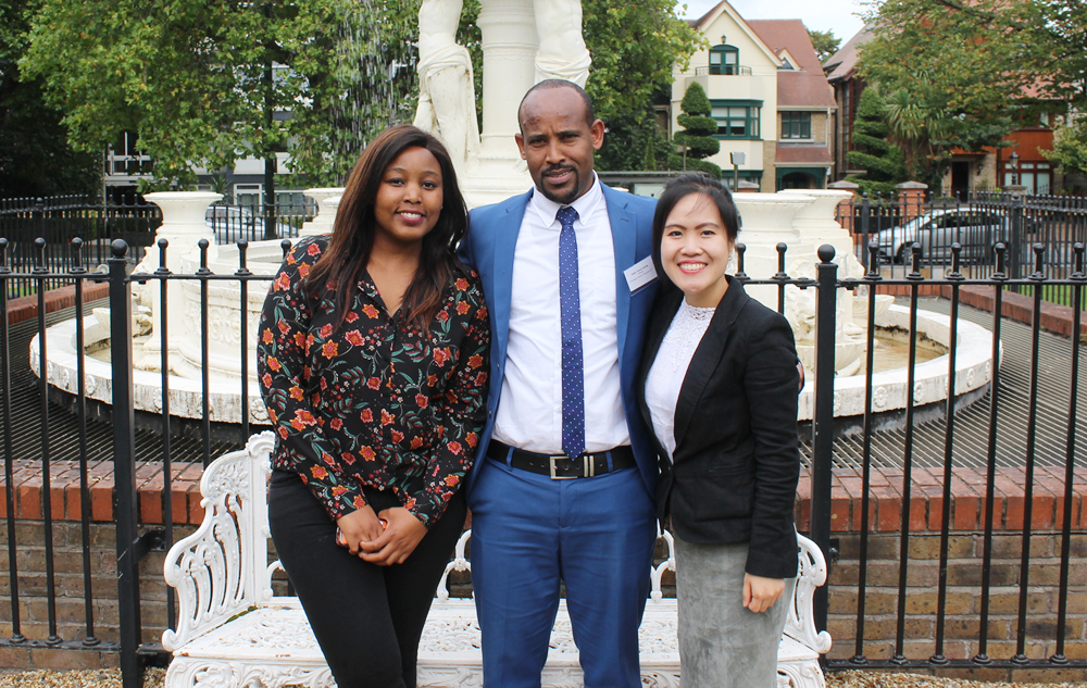 2017 Fellows at Irish Aid Fellowships Orientation 2018