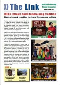 The Link: Irish Aid Fellowship Alumni Newsletter - Issue 6 cover